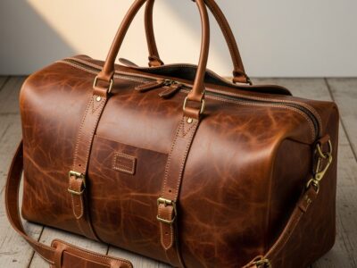 Leather Duffle Bag