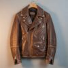 Men’s Premium Genuine Leather Jacket – Classic Fit